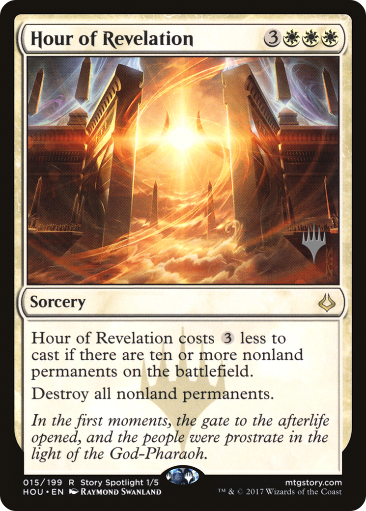 Hour of Revelation (PHOU-15P) - Hour of Devastation Promos Foil - Premium MTG Single from Wizards of the Coast - Just $2.12! Shop now at Game Crave Tournament Store