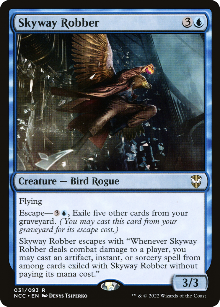 Skyway Robber (NCC-031) - New Capenna Commander - Premium MTG Single from Wizards of the Coast - Just $0.25! Shop now at Game Crave Tournament Store