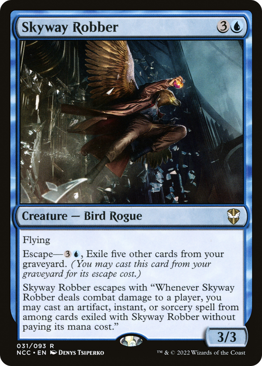 Skyway Robber (NCC-031) - New Capenna Commander - Premium MTG Single from Wizards of the Coast - Just $0.25! Shop now at Game Crave Tournament Store