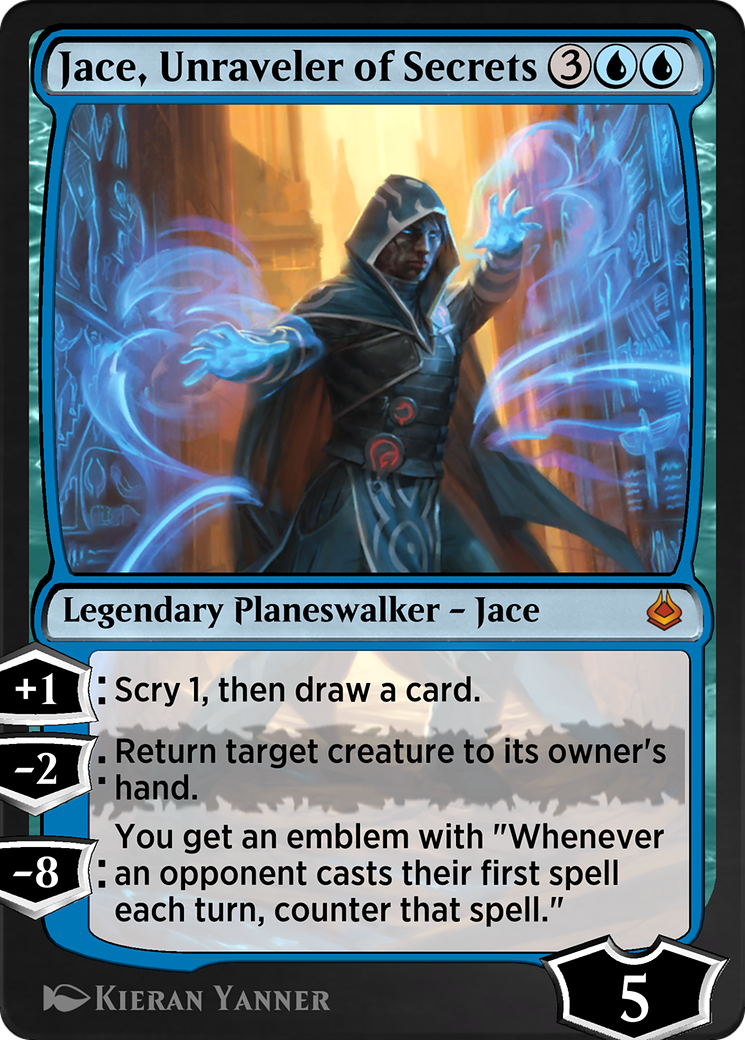 Jace, Unraveler of Secrets (AKR-065) - Amonkhet Remastered - Premium MTG Single from Wizards of the Coast - Just $0! Shop now at Game Crave Tournament Store