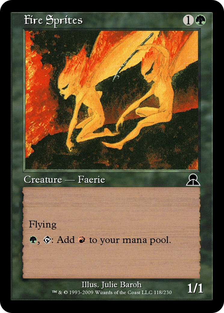 Fire Sprites (ME3-118) - Masters Edition III Foil - Premium MTG Single from Wizards of the Coast - Just $0! Shop now at Game Crave Tournament Store