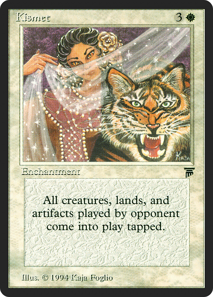 Kismet (LEG-025) - Legends - Premium MTG Single from Wizards of the Coast - Just $2.82! Shop now at Game Crave Tournament Store