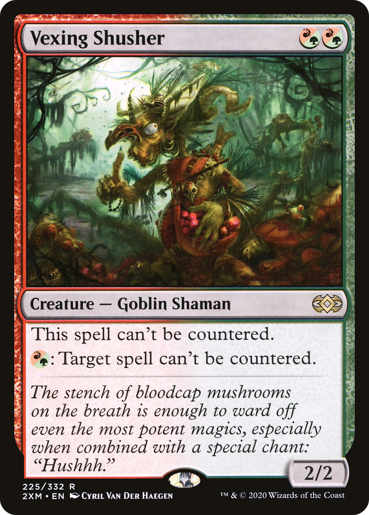 Vexing Shusher (2XM-225) - Double Masters Foil - Premium MTG Single from Wizards of the Coast - Just $4.33! Shop now at Game Crave Tournament Store