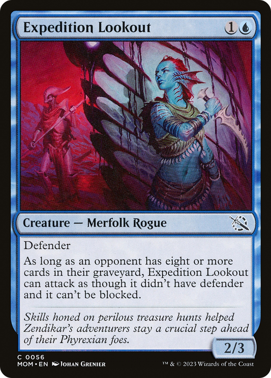Expedition Lookout (MOM-056) - March of the Machine Foil - Premium MTG Single from Wizards of the Coast - Just $0.25! Shop now at Game Crave Tournament Store