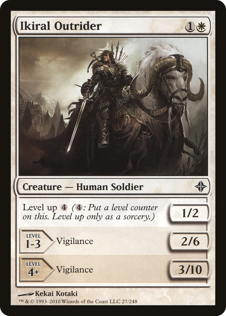 Ikiral Outrider (ROE-027) - Rise of the Eldrazi - Premium MTG Single from Wizards of the Coast - Just $0.08! Shop now at Game Crave Tournament Store