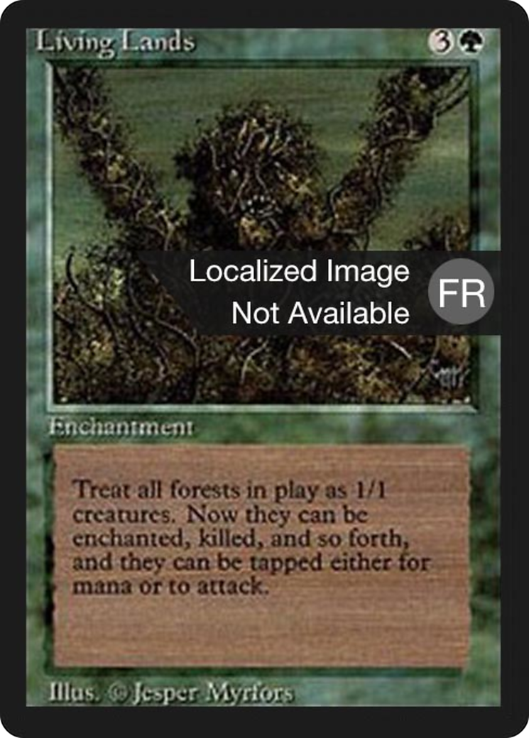 Living Lands (FBB-210) - Foreign Black Border - Premium MTG Single from Wizards of the Coast - Just $1.93! Shop now at Game Crave Tournament Store