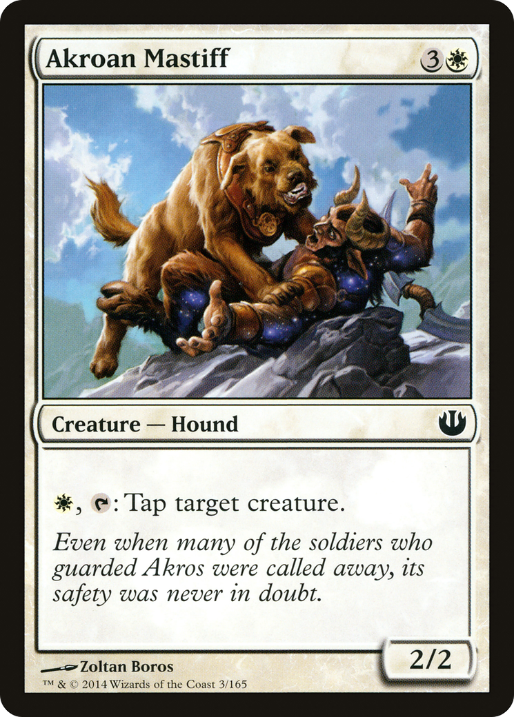 Akroan Mastiff (JOU-003) - Journey into Nyx - Premium MTG Single from Wizards of the Coast - Just $0.08! Shop now at Game Crave Tournament Store