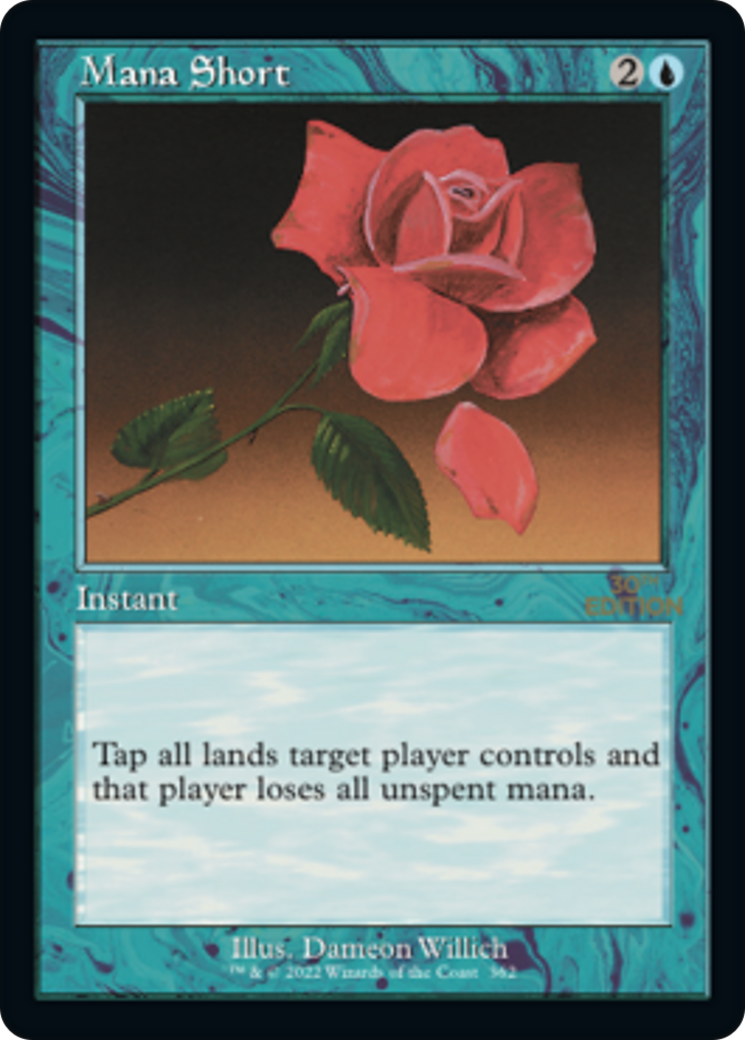 Mana Short (30A-362) - 30th Anniversary Edition - Premium MTG Single from Wizards of the Coast - Just $0! Shop now at Game Crave Tournament Store