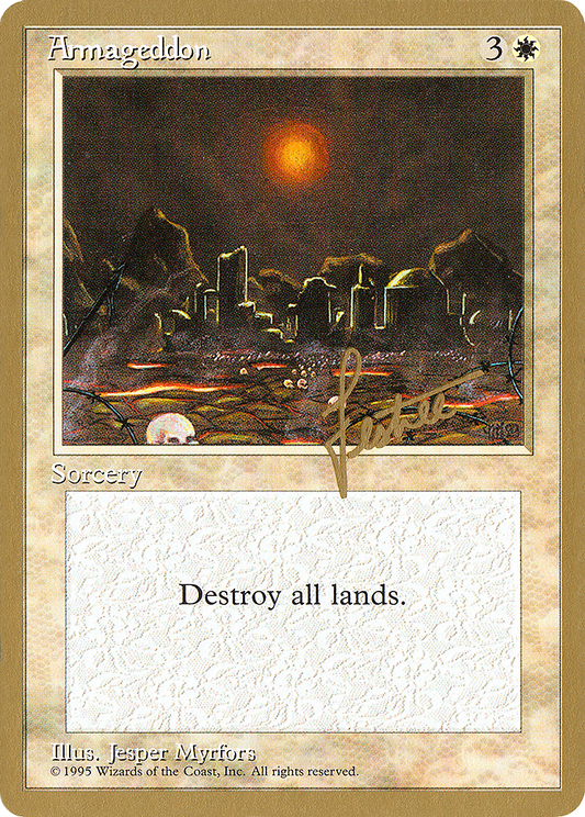 Armageddon (PTC-BL5) - Pro Tour Collector Set - Premium MTG Single from Wizards of the Coast - Just $1.12! Shop now at Game Crave Tournament Store