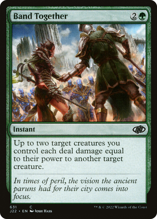 Band Together (J22-631) - Jumpstart 2022 - Premium MTG Single from Wizards of the Coast - Just $0.08! Shop now at Game Crave Tournament Store