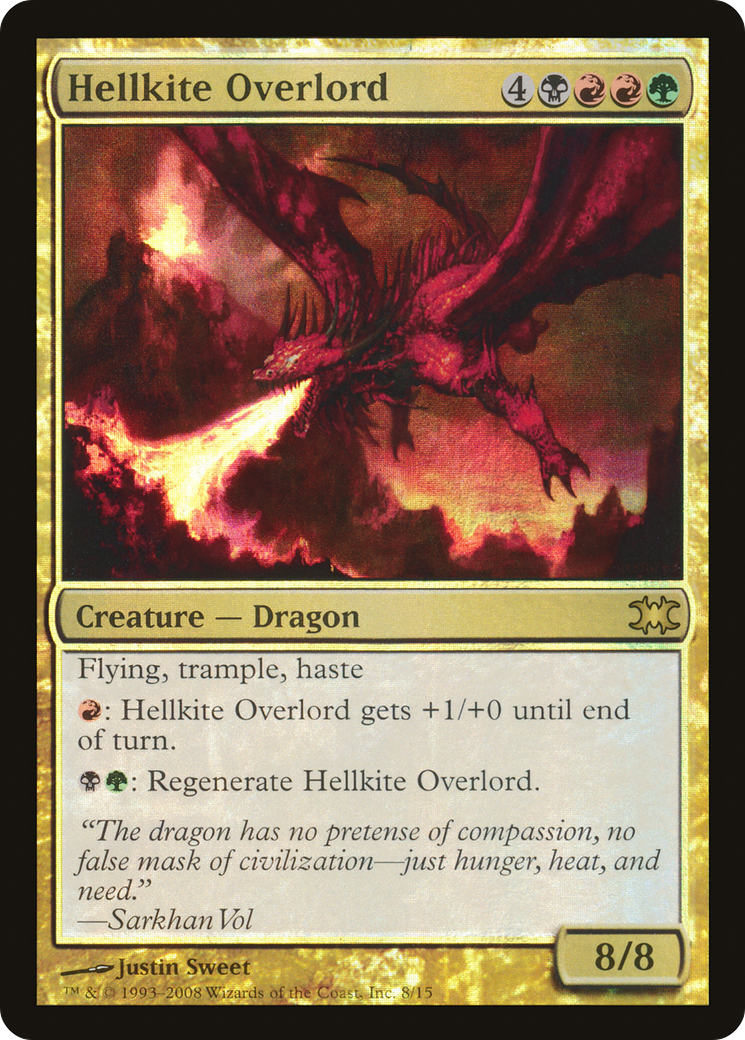 Hellkite Overlord (DRB-008) - From the Vault: Dragons Foil - Premium MTG Single from Wizards of the Coast - Just $1.82! Shop now at Game Crave Tournament Store