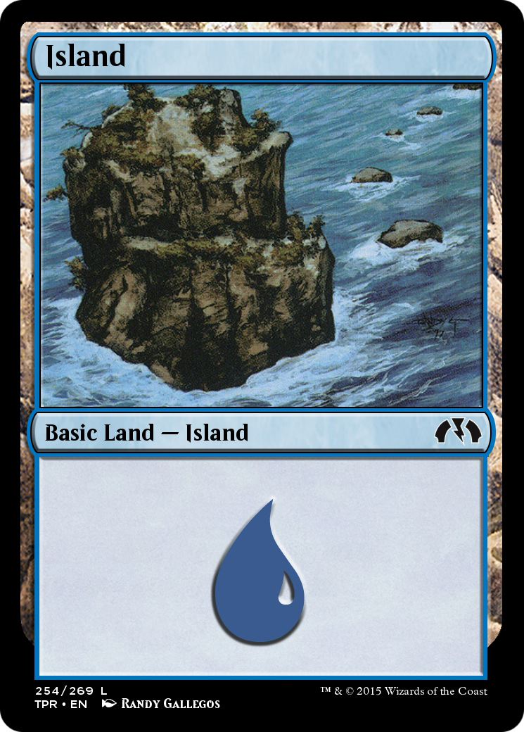 Island (TPR-254) - Tempest Remastered Foil - Premium MTG Single from Wizards of the Coast - Just $0! Shop now at Game Crave Tournament Store