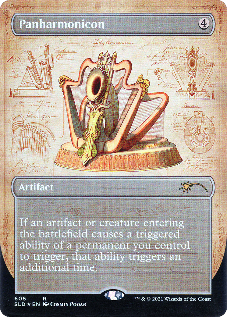Panharmonicon (SLD-605) - Secret Lair Drop (Borderless) Foil - Premium MTG Single from Wizards of the Coast - Just $4.75! Shop now at Game Crave Tournament Store