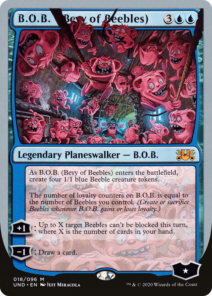B.O.B. (Bevy of Beebles) (UND-018) - Unsanctioned - Premium MTG Single from Wizards of the Coast - Just $0.25! Shop now at Game Crave Tournament Store