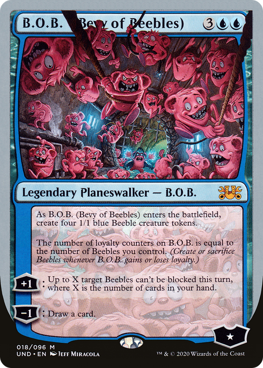 B.O.B. (Bevy of Beebles) (UND-018) - Unsanctioned - Premium MTG Single from Wizards of the Coast - Just $0.25! Shop now at Game Crave Tournament Store