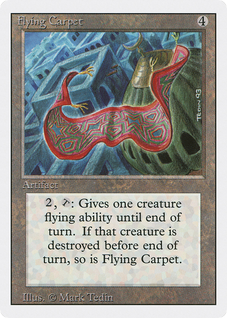 Flying Carpet (3ED-248) - Revised Edition - Premium MTG Single from Wizards of the Coast - Just $0.53! Shop now at Game Crave Tournament Store