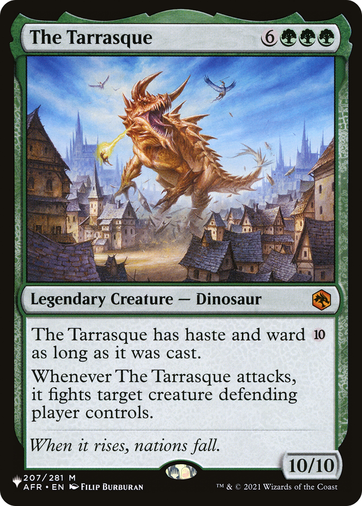 The Tarrasque (PLIST-1320) - The List - Premium MTG Single from Wizards of the Coast - Just $0.99! Shop now at Game Crave Tournament Store