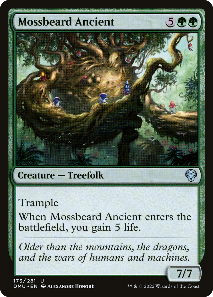 Mossbeard Ancient (DMU-173) - Dominaria United - Premium MTG Single from Wizards of the Coast - Just $0.08! Shop now at Game Crave Tournament Store
