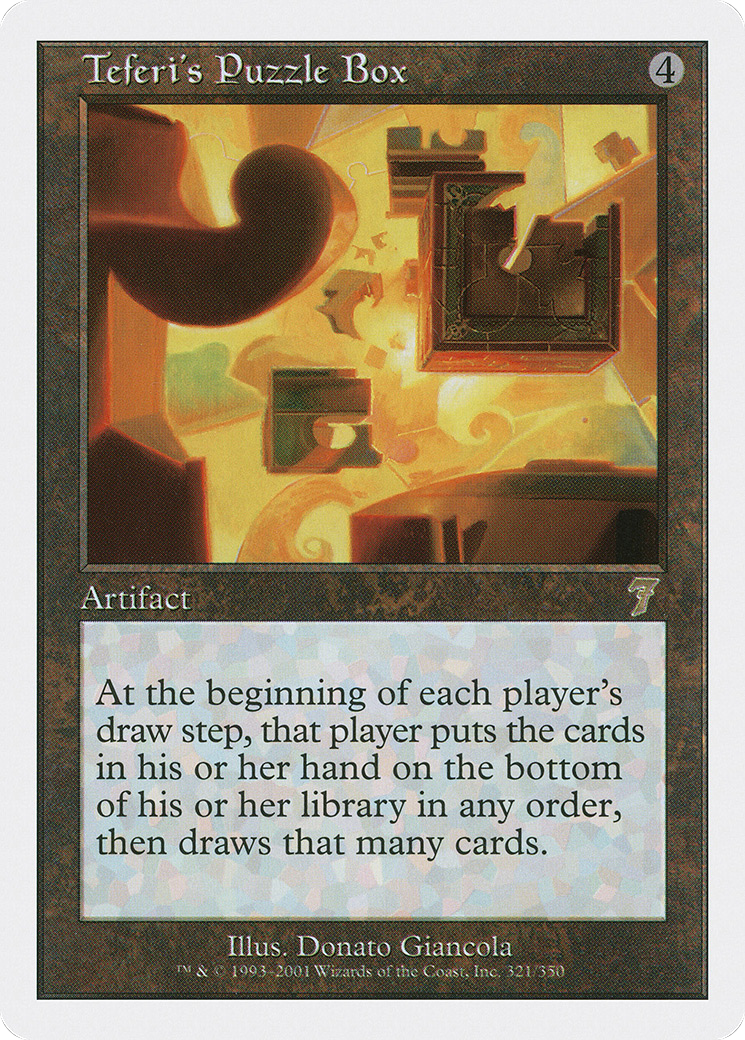 Teferi's Puzzle Box (7ED-321) - Seventh Edition - Premium MTG Single from Wizards of the Coast - Just $7.79! Shop now at Game Crave Tournament Store