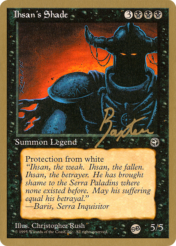 Ihsan's Shade (PTC-GB53SB) - Pro Tour Collector Set - Premium MTG Single from Wizards of the Coast - Just $0.79! Shop now at Game Crave Tournament Store
