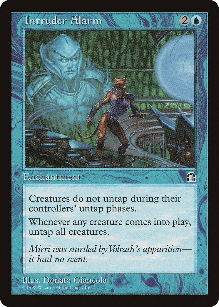 Intruder Alarm (STH-034) - Stronghold - Premium MTG Single from Wizards of the Coast - Just $2.64! Shop now at Game Crave Tournament Store