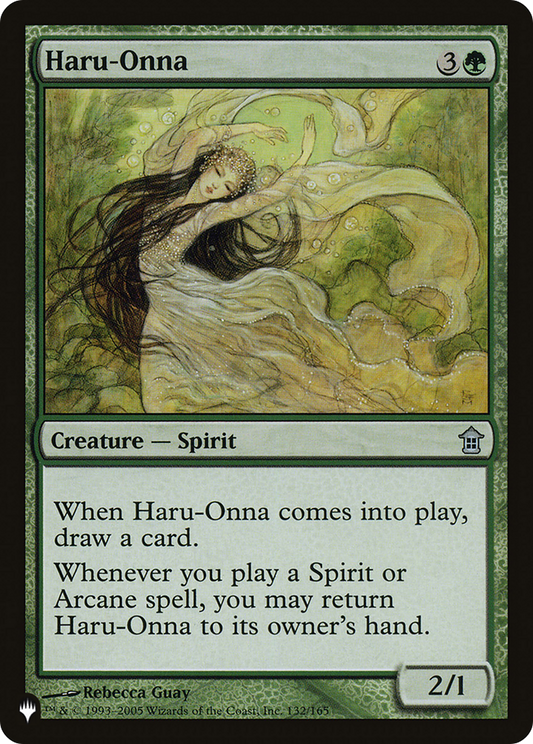 Haru-Onna (PLIST-696) - The List - Premium MTG Single from Wizards of the Coast - Just $0.08! Shop now at Game Crave Tournament Store