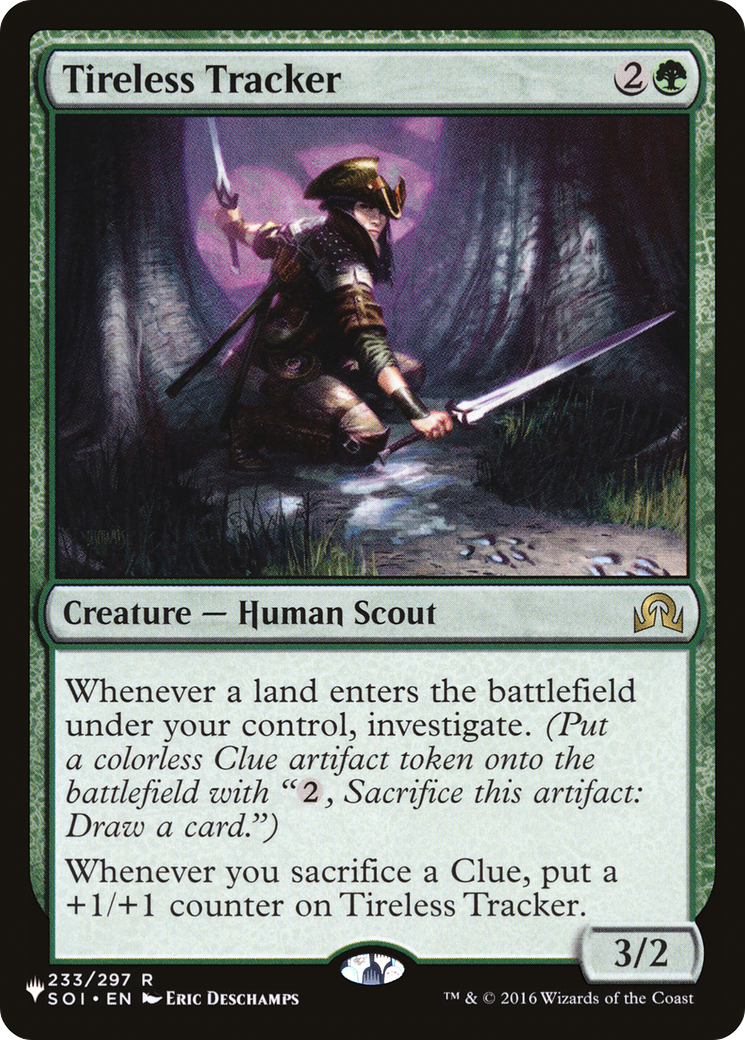 Tireless Tracker (PLIST-435) - The List - Premium MTG Single from Wizards of the Coast - Just $0.10! Shop now at Game Crave Tournament Store
