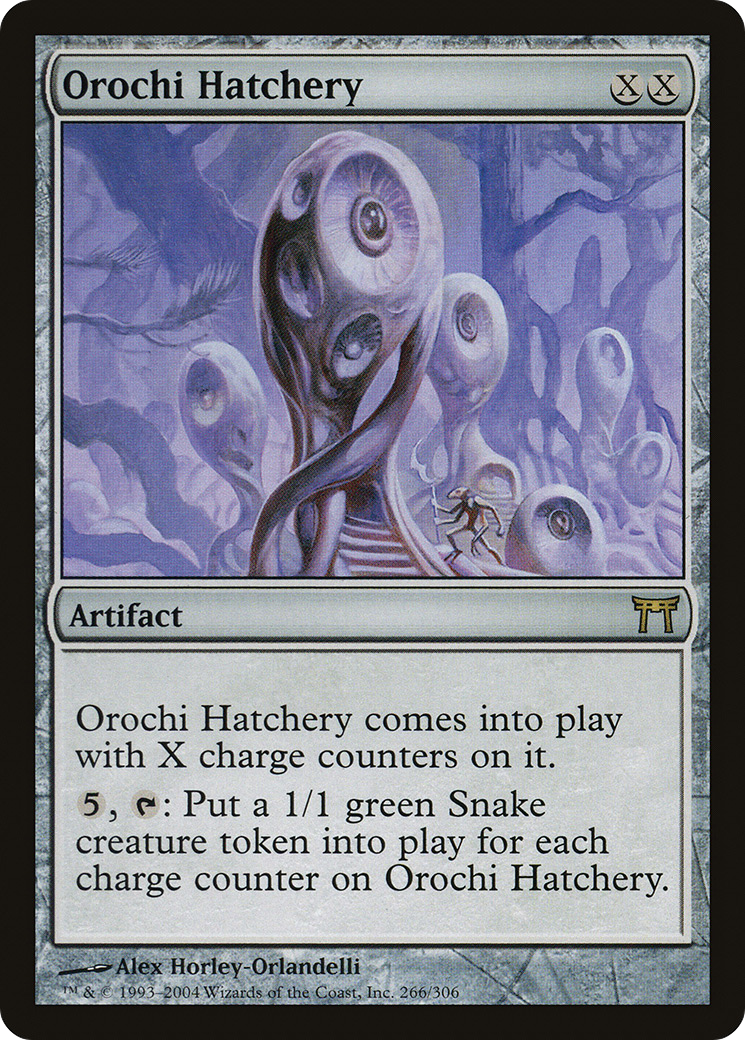 Orochi Hatchery (CHK-266) - Champions of Kamigawa Foil - Premium MTG Single from Wizards of the Coast - Just $2.25! Shop now at Game Crave Tournament Store