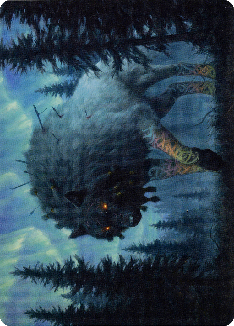 Sarulf, Realm Eater // Sarulf, Realm Eater (AKHM-065) - Kaldheim Art Series (Borderless) - Premium MTG Single from Wizards of the Coast - Just $0! Shop now at Game Crave Tournament Store