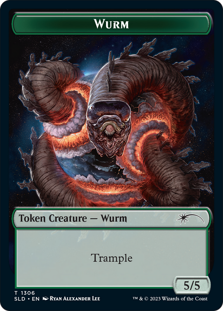 Wurm (SLD-1306) - Secret Lair Drop - Premium MTG Single from Wizards of the Coast - Just $1.27! Shop now at Game Crave Tournament Store