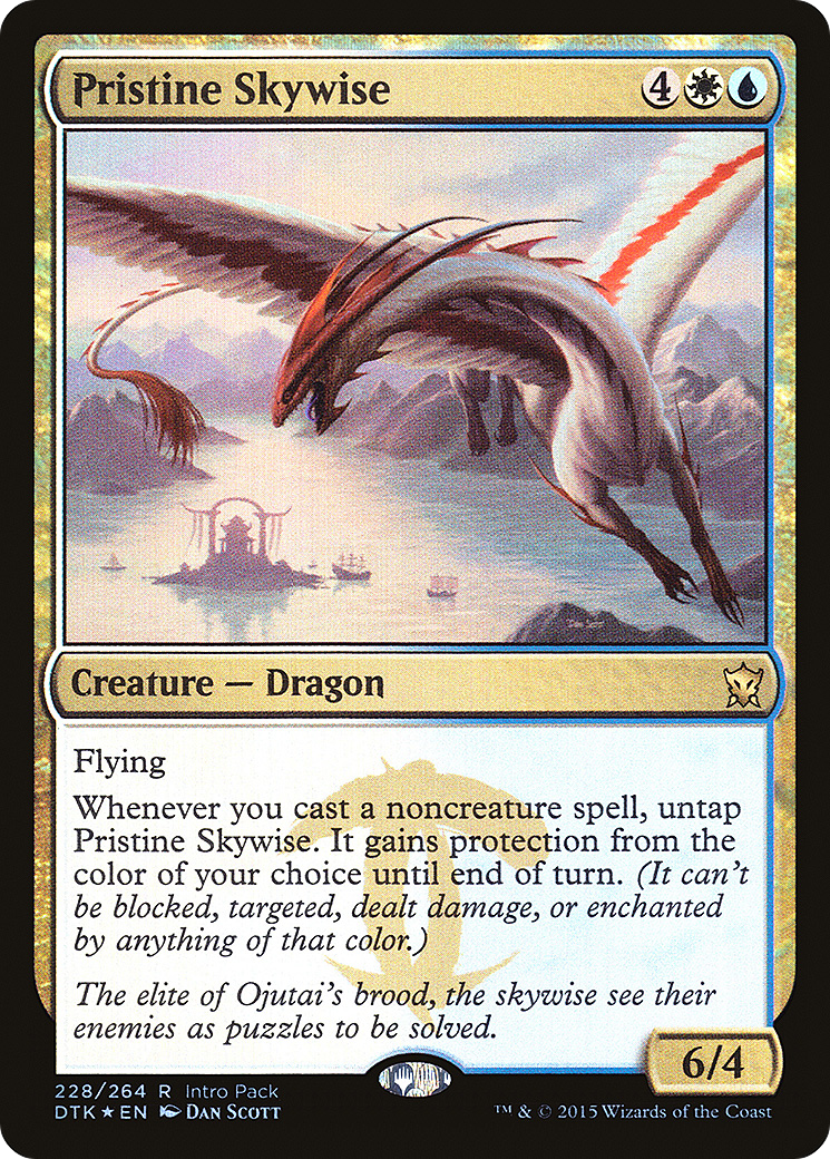 Pristine Skywise (PDTK-228) - Dragons of Tarkir Promos Foil - Premium MTG Single from Wizards of the Coast - Just $0.10! Shop now at Game Crave Tournament Store