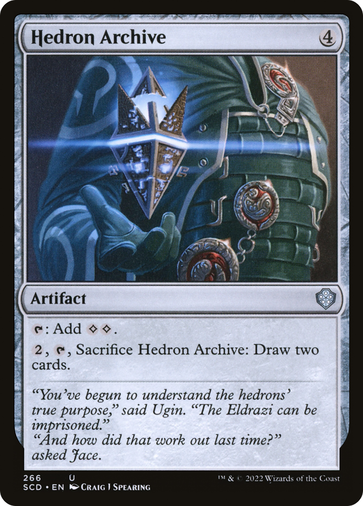 Hedron Archive (SCD-266) - Starter Commander Decks - Premium MTG Single from Wizards of the Coast - Just $0.08! Shop now at Game Crave Tournament Store