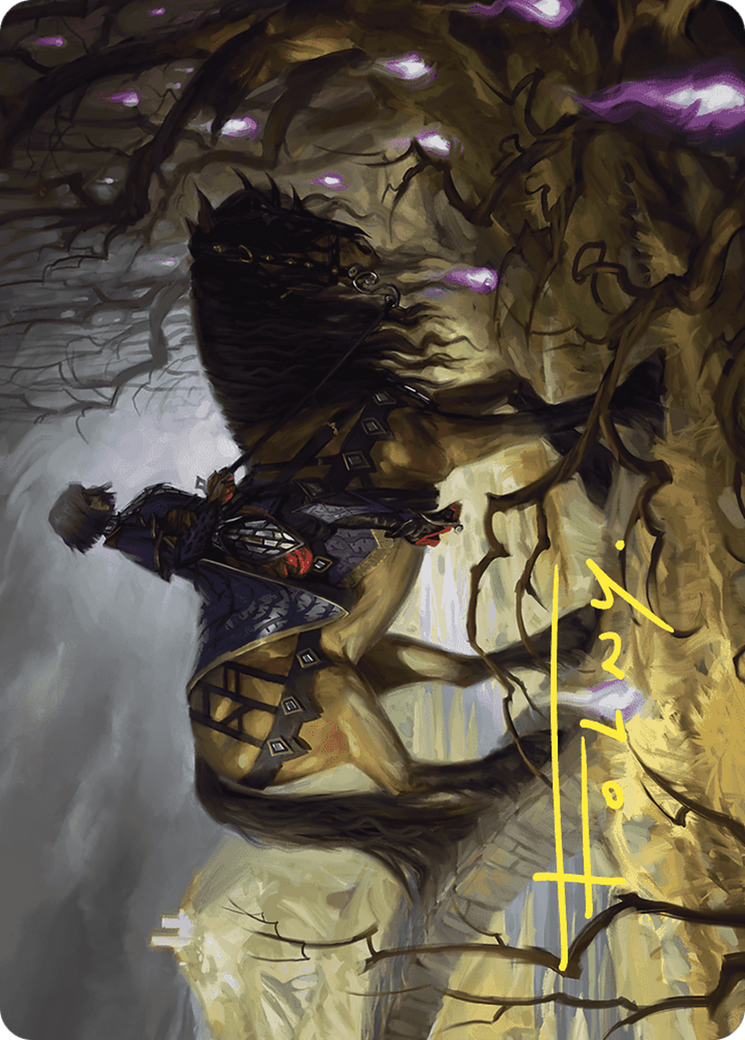 Rowan's Grim Search // Rowan's Grim Search (AWOE-013) - Wilds of Eldraine Art Series (Borderless) Foil - Premium MTG Single from Wizards of the Coast - Just $0! Shop now at Game Crave Tournament Store