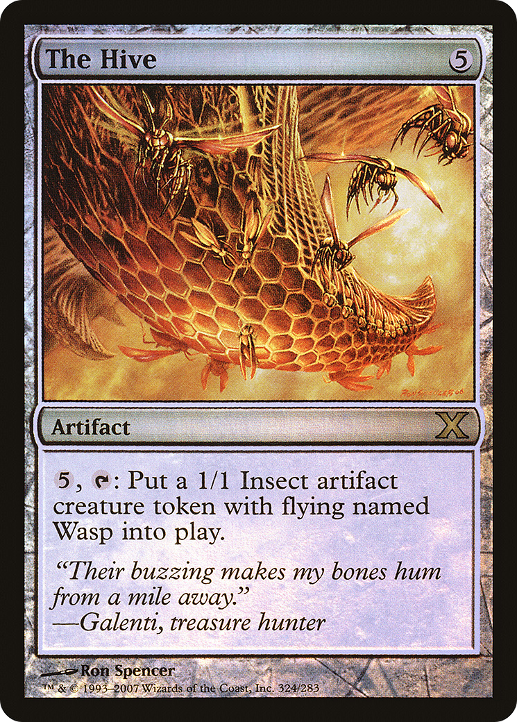 The Hive (10E-324★) - Tenth Edition Foil - Premium MTG Single from Wizards of the Coast - Just $0.33! Shop now at Game Crave Tournament Store