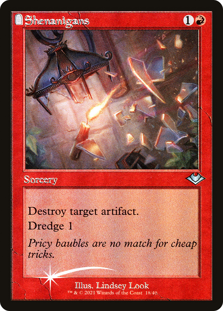 Shenanigans (H1R-018) - Modern Horizons 1 Timeshifts: (tombstone) Foil - Premium MTG Single from Wizards of the Coast - Just $0.50! Shop now at Game Crave Tournament Store