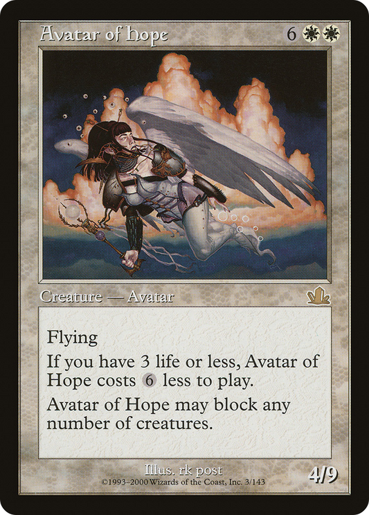 Avatar of Hope (PCY-003) - Prophecy - Premium MTG Single from Wizards of the Coast - Just $0.68! Shop now at Game Crave Tournament Store