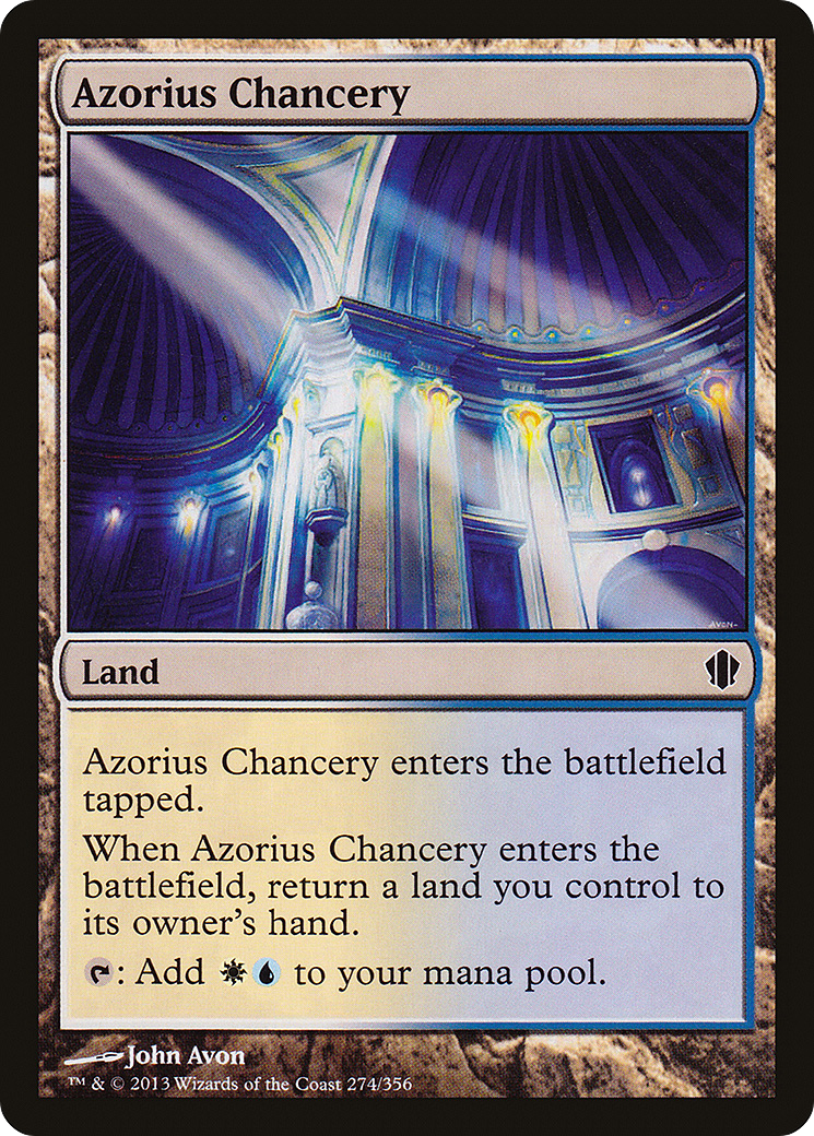 Azorius Chancery (C13-274) - Commander 2013 - Premium MTG Single from Wizards of the Coast - Just $0.08! Shop now at Game Crave Tournament Store