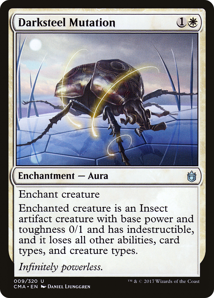Darksteel Mutation (CMA-009) - Commander Anthology - Premium MTG Single from Wizards of the Coast - Just $0.40! Shop now at Game Crave Tournament Store
