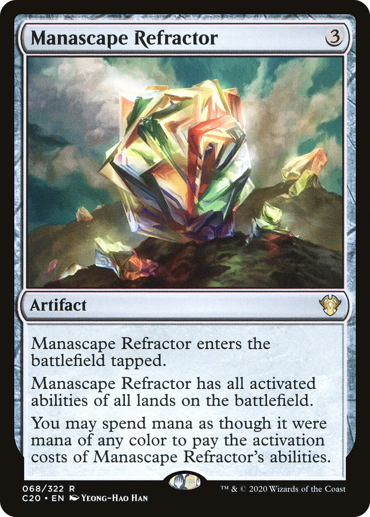 Manascape Refractor (C20-068) - Commander 2020 - Premium MTG Single from Wizards of the Coast - Just $1.38! Shop now at Game Crave Tournament Store
