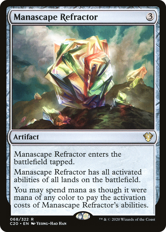 Manascape Refractor (C20-068) - Commander 2020 - Premium MTG Single from Wizards of the Coast - Just $1.38! Shop now at Game Crave Tournament Store