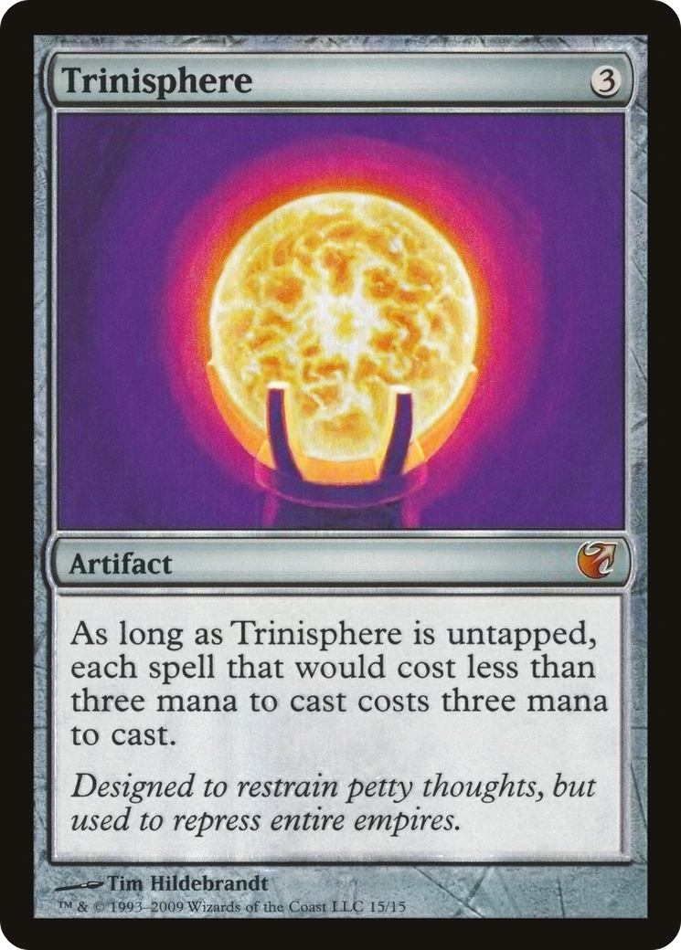 Trinisphere (V09-015) - From the Vault: Exiled Foil - Premium MTG Single from Wizards of the Coast - Just $33.73! Shop now at Game Crave Tournament Store