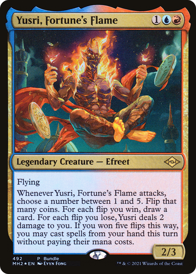 Yusri, Fortune's Flame (MH2-492) - Modern Horizons 2 Foil - Premium MTG Single from Wizards of the Coast - Just $0.41! Shop now at Game Crave Tournament Store
