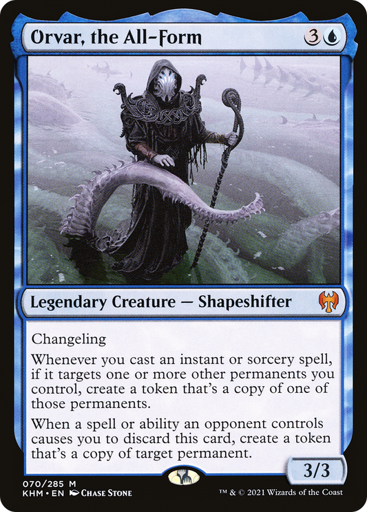 Orvar, the All-Form (KHM-070) - Kaldheim Foil - Premium MTG Single from Wizards of the Coast - Just $1.07! Shop now at Game Crave Tournament Store