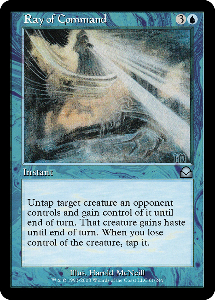Ray of Command (ME2-061) - Masters Edition II - Premium MTG Single from Wizards of the Coast - Just $0! Shop now at Game Crave Tournament Store