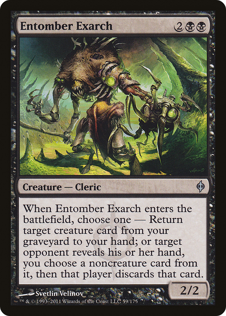Entomber Exarch (NPH-059) - New Phyrexia - Premium MTG Single from Wizards of the Coast - Just $0.08! Shop now at Game Crave Tournament Store