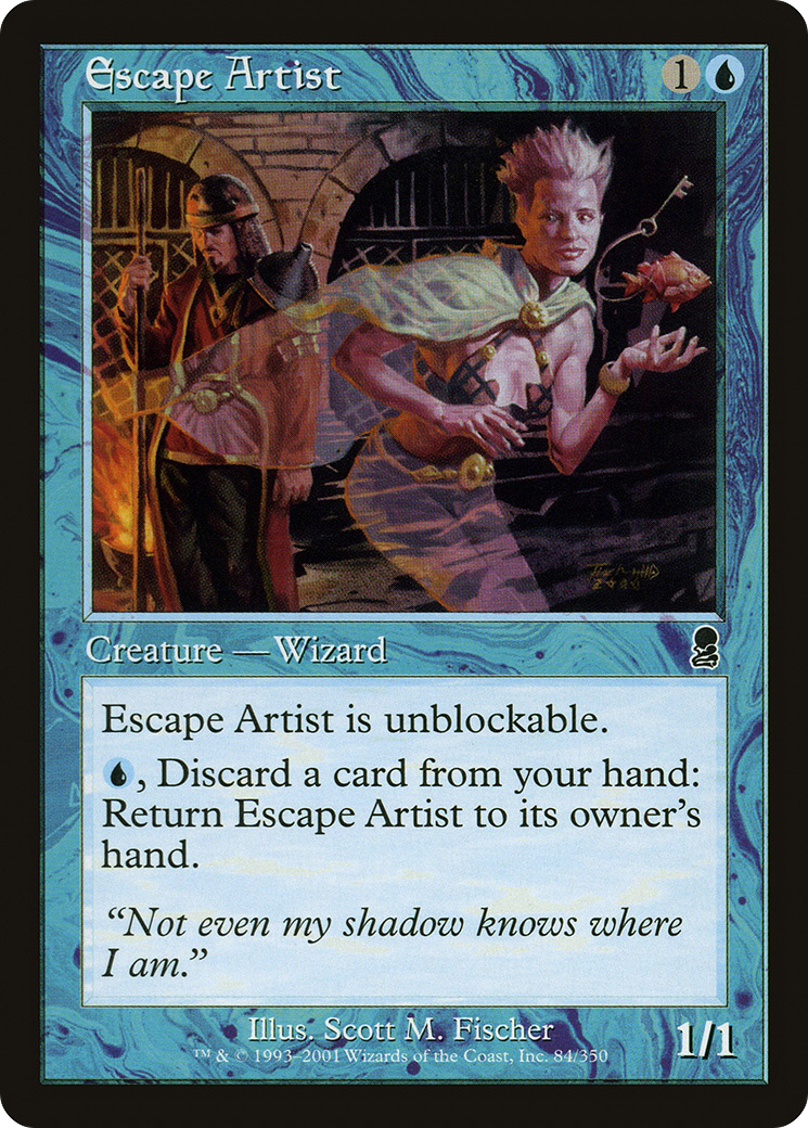 Escape Artist (ODY-084) - Odyssey - Premium MTG Single from Wizards of the Coast - Just $0.08! Shop now at Game Crave Tournament Store