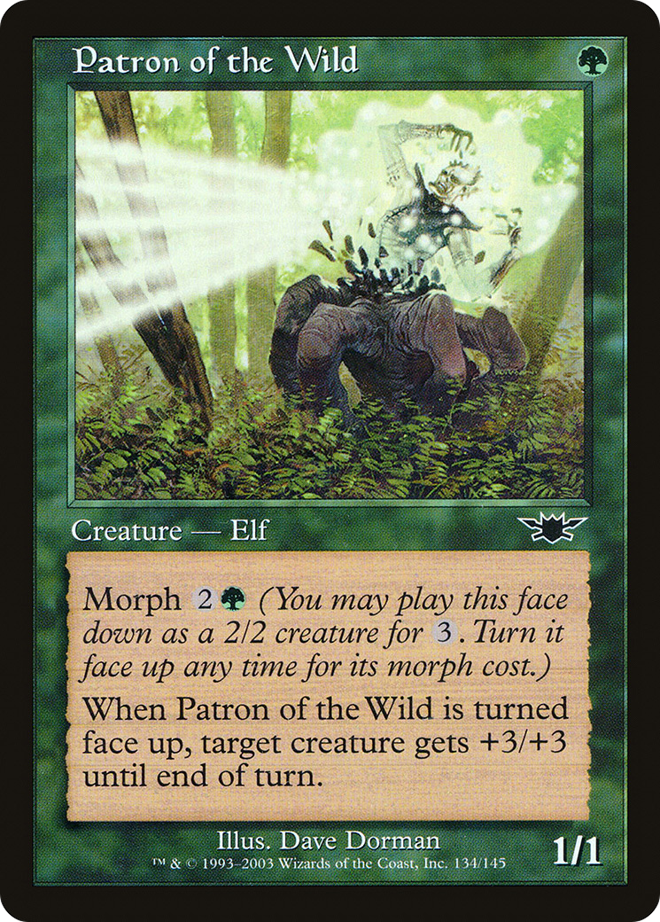 Patron of the Wild (LGN-134) - Legions - Premium MTG Single from Wizards of the Coast - Just $0.08! Shop now at Game Crave Tournament Store