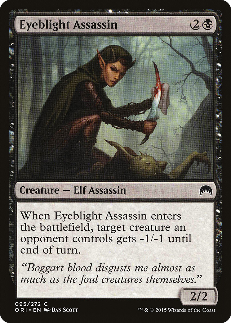Eyeblight Assassin (ORI-095) - Magic Origins Foil - Premium MTG Single from Wizards of the Coast - Just $0.08! Shop now at Game Crave Tournament Store
