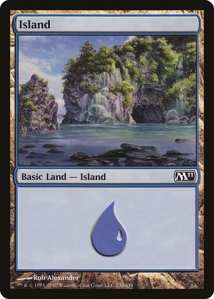 Island (M11-234) - Magic 2011 - Premium MTG Single from Wizards of the Coast - Just $0.08! Shop now at Game Crave Tournament Store