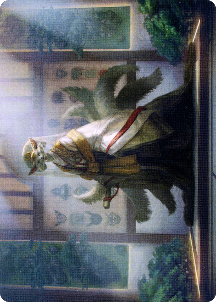 Light-Paws, Emperor's Voice // Light-Paws, Emperor's Voice (ANEO-023) - Neon Dynasty Art Series (Borderless) - Premium MTG Single from Wizards of the Coast - Just $0! Shop now at Game Crave Tournament Store